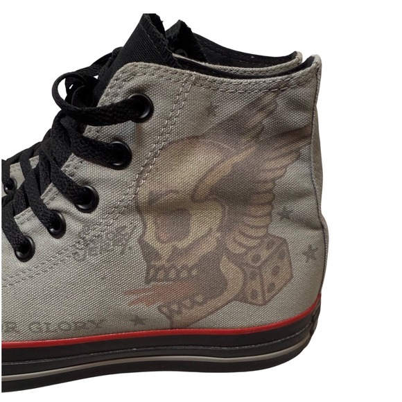 Converse Chuck Taylor‎ All Star Sailor Jerry Skull Dice High Top Men's 7 W 9 - Picture 2 of 7